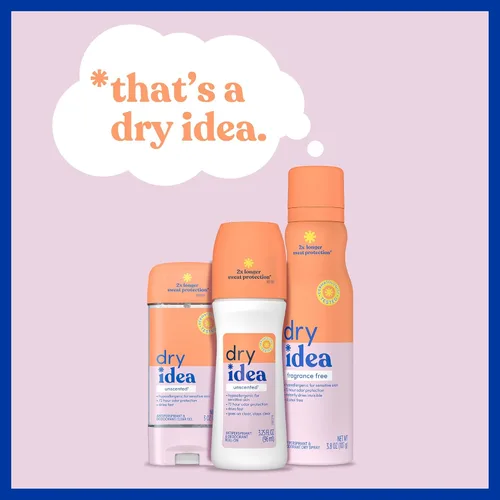 Miniatura 7 de Dry Idea Gel Desodorante y Antitranspirante para Mujeres - Hipoalergénico para Piel Sensible, 2 Veces Más Protección contra el Sudor, 72Hr