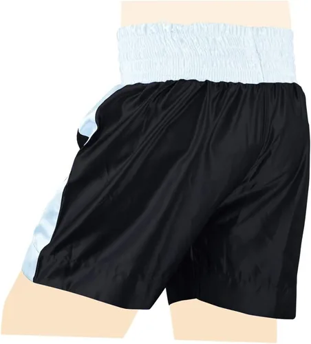 Miniatura 7 de Pantalones cortos de boxeo para hombre, para entrenamiento de boxeo, fitness, gimnasio, pelea, artes marciales, mauy, tailandés, kickboxing, ropa