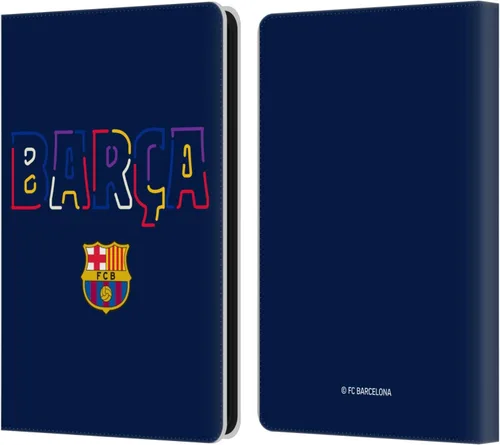 Miniatura 11 de Head Case Designs Funda de piel con licencia oficial del FC Barcelona Barca Crest Graphics compatible con Kindle Paperwhite 5 (2021)