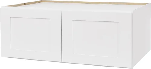 Miniatura 9 de Gabinete de pared shaker blanco - Listo para armar, perfecto para almacenamiento en cocina, lavandería y baño - 30,5 cm de ancho x 76,2 cm de alto x