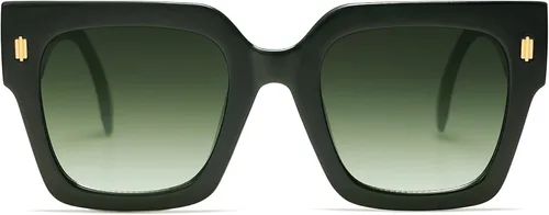 Miniatura 68 de SOJOS Gafas de sol cuadradas vintage de gran tamaño para mujer, estilo retro, de lujo, grandes, UV400 SJ2194