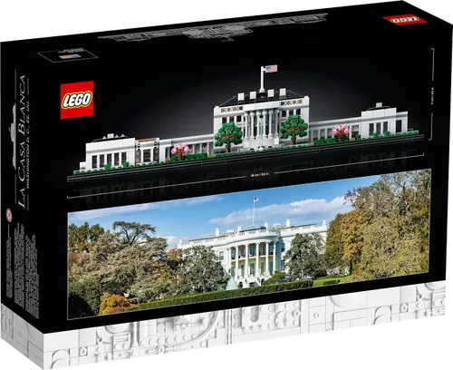Miniatura 6 de LEGO Colección de arquitectura: The White House 21054 - Kit de construcción de modelos, set creativo para adultos y adolescentes, proyecto