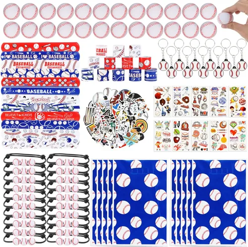 Miniatura 8 de Kolewo4ever Set de 295 Piezas de Artículos de Fiesta de Voleibol a Granel Rellenos de Bolsas de Regalitos de Voleibol para Bolsas de Regalos