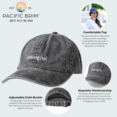 Miniatura 2 de Gorra de béisbol ajustable clásica de algodón para mujer y hombre