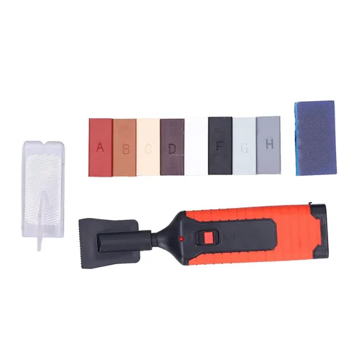 Miniatura 8 de Kit de reparación de azulejos, bolígrafo térmico y bloque de cera, herramienta de reparación de grietas y grietas de porcelana de piedra