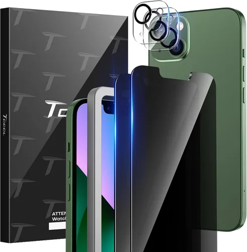Miniatura 16 de TOCOL Paquete de 3 protectores de pantalla de vidrio templado compatibles con Google Pixel 6 5G de 6.4 pulgadas y protector de lente de cámara
