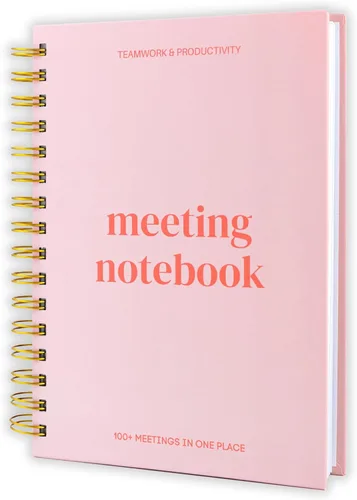 Miniatura 14 de Cuaderno de reuniones Lamare para la organización del trabajo – Cuaderno de trabajo perfecto para tomar notas y planificador de reuniones