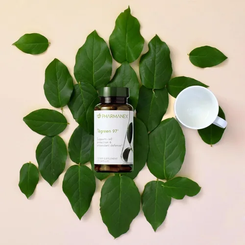 Miniatura 4 de Nu Skin Pharmanex Tegreen 97 Cell Protection 120 unidades Soporte antioxidante para una función celular saludable Extracto de té verde