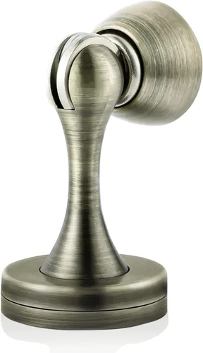 Miniatura 20 de KOLAKO Paquete de 12 topes de puerta, topes de puerta magnéticos negros, topes de puerta de imán resistentes de agarre suave, soporte de puerta