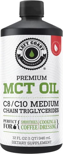 Miniatura 7 de Aceite MCT orgánico C10 C8 para energía mental sostenida y apoyo al enfoque, orgánico para café, batidos y más, sin palma, vegano, apto para dieta