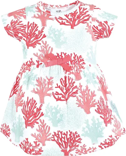 Miniatura 4 de Touched by Nature Baby Girl Organic Cotton Dress and Cardigan