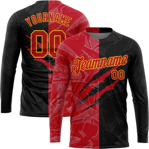 Miniatura 6 de Camisetas de manga larga para hombre, diseño de hip hop, estampado gráfico, informal, manga larga, graffiti, teñido anudado, camiseta