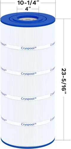Miniatura 4 de Cryspool® Filtro C150S compatible con CX150XRE, SwimClear C150S, CS150e, C-9441, PA150S, cartucho de filtro de piscina de 150 pies cuadrados, 1