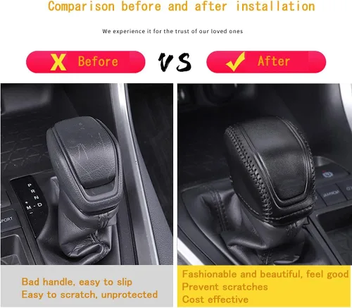 Miniatura 6 de Rifoda Funda para reposabrazos central interior Toyota RAV4 para Toyota RAV4, decoración para Toyota RAV4 2019, 2020, 2021, materiales de cuero