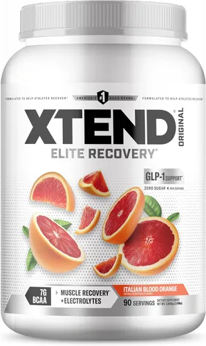 Miniatura 15 de XTEND Original BCAA - Polvo de Frutas Knockout Punch Bebida de recuperación muscular post entrenamiento sin azúcar con aminoácidos 7 g de BCAA