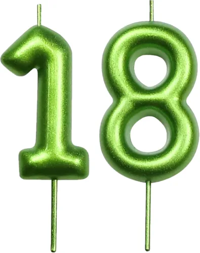 Miniatura 106 de DERVENTA Vela con números de 2.36 pulgadas, decoración perfecta para cumpleaños, brunch, postre, pastel, 1 pieza (número 0 rosa)