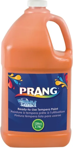 Miniatura 4 de Prang Pintura al témpera lavable lista para usar, galón, naranja