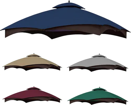 SCOCANOPY Parte superior de repuesto azul marino compatible con el cenador Lowe's Allen Roth 10X12 modelo #GF-12S004B-1/#GF-12S004BTO/#TPGAZ17-002C