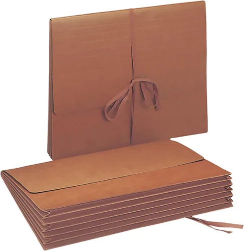 Miniatura 5 de Smead Redrope - Cartera expandible con solapa y cierre de lazo de tela, expansión de 5-1/4 pulgadas, tamaño legal, 10 por caja (71075)