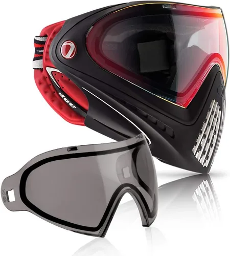 Miniatura 14 de Dye Precision I4 - Máscara de paintball térmica con lentes Dye I4 - Gafas para paintball y airsoft – Dirty Bird con lente térmica