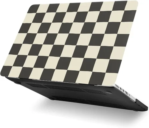 Miniatura 4 de Funda para MacBook Pro 14 2023 M2 A2779 A2442 M1 Pro/Max, Carcasa Protectora de Plástico Duro para Laptop y Cubierta para Teclado, Tablero de Damas