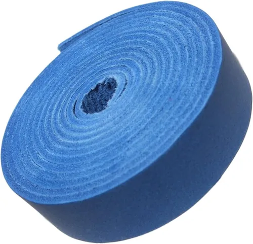 Miniatura 21 de TOFL Tiras de cuero gruesas de 7/8 pulgadas de ancho x 72 pulgadas (6 pies) de largo para manualidades, 1/8 pulgadas de grosor (7-8 onzas), correas