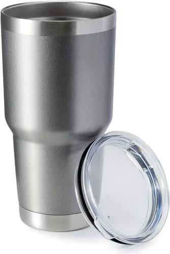 Miniatura 29 de Hasle Outfitters - Vaso de acero inoxidable de 30 onzas, taza de viaje con aislamiento al vacío de doble pared, taza de café aislada duradera, juego