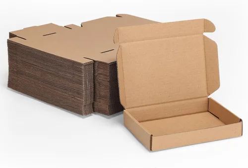 Miniatura 31 de MEBRUDY Cajas de envío de 4 x 4 x 2 pulgadas, paquete de 100 unidades, pequeñas cajas de cartón corrugado para enviar por correo, embalaje de Marrón