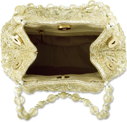 Miniatura 7 de Bolsas indias Potli para mujer, bolso de noche embrague étnico para novia