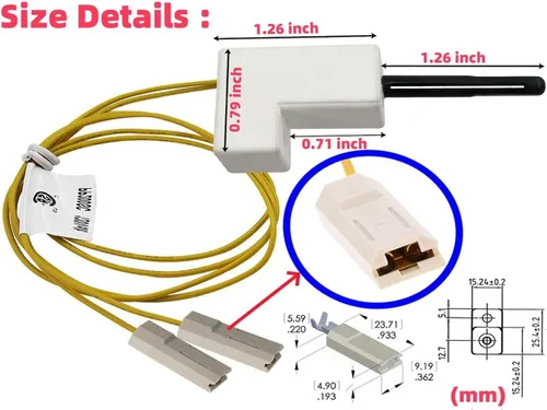 Miniatura 2 de Kit de encendido de superficie caliente PP200 PP200SC HA1000 para Desa Reddy Master Heater HSI PP200 71-052-0700