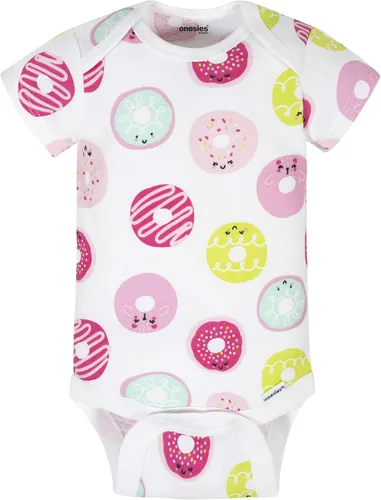 Miniatura 5 de Onesies Brand baby-girls 8-pack Short Sleeve Mix & Match Bodysuits