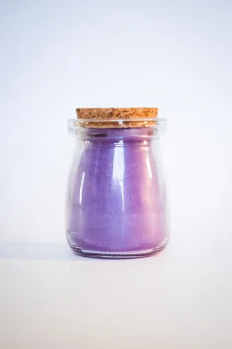 Miniatura 3 de BeeTheLight - Vela en tarro de cera de abeja con tapa de corcho, vela de aromaterapia de lavanda, 20 horas de tiempo de combustión, vela de cera