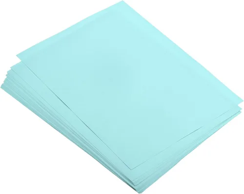 Miniatura 30 de MECCANIXITY 50 hojas de papel de copia a color de 8.3 x 11.7 pulgadas, papel de impresora de 2.82 oz/m², blanco para impresión de oficina, copia