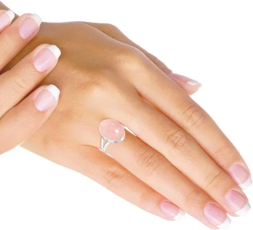 Miniatura 2 de Jeweloporium Anillo de plata de ley 925 maciza, hecho a mano para mujer