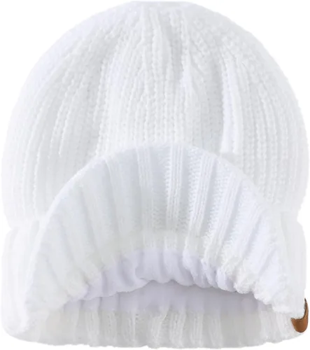 Miniatura 2 de Home Prefer - Gorro de punto grueso de invierno con visera para hombre