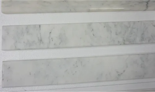 Miniatura 3 de Sillas italianas de mármol pulido Bianco Carrara