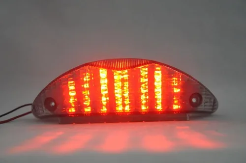 Miniatura 6 de Luz trasera LED de freno para motocicleta, lente transparente para BMW 2003-2008 F650GS, 2012-2018 F800GT, 2003-2008 R1200GS, 2006-2018 F800R