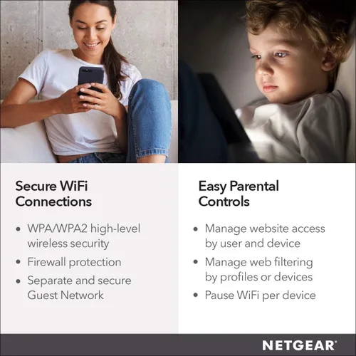 Miniatura 4 de NETGEAR AC1000 Router WiFi inteligente de doble banda