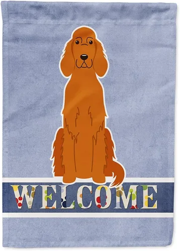 Miniatura 76 de Caroline's Treasures BB5622GF Airedale - Bandera de bienvenida para jardín, bandera decorativa para patio, exteriores, patio, parterres