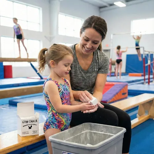 Miniatura 3 de Tiza de gimnasio taiwanés – Bloques de carbonato de magnesio premium para levantamiento de pesas, escalada en roca y gimnasia – Tiza de mano de alto