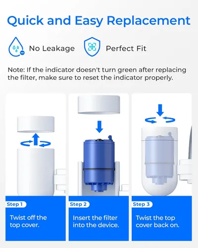 Miniatura 7 de Reemplazo de filtro Waterdrop para todos los sistemas de filtración de grifo PUR®, PUR®Plus, filtro de agua para grifo Pur® RF-9999®, certificado