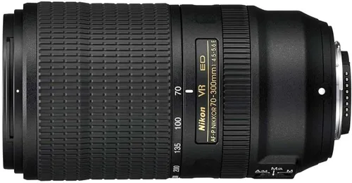 Miniatura 2 de Nikon AF-P NIKKOR 2.756-11.811 in f/4.5-5.6E ED VR Lente de cámara digital Slr con zoom fijo, color negro