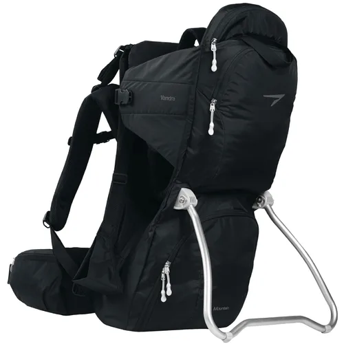 Miniatura 11 de Vandra™ Forest - Mochila portadora de bebé escandinavo de senderismo - Gravity Lock™ marco de carcasa dura - Portabebés nido para niños pequeños