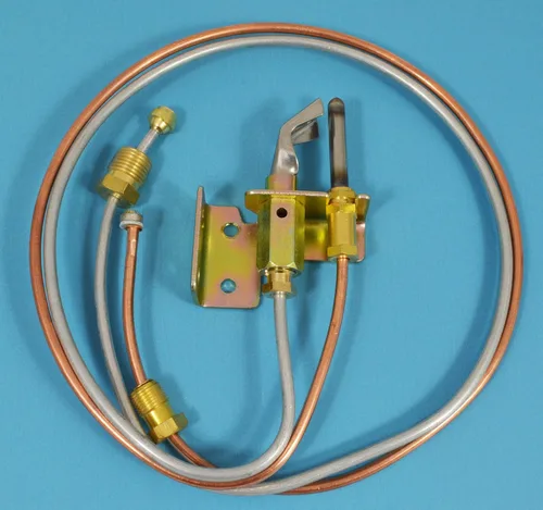 Ensamblaje de piloto para calentador de agua, incluye termopar del piloto y tubería para gas natural