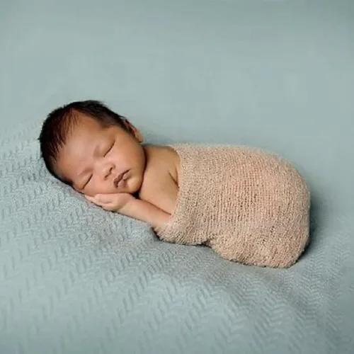 Miniatura 3 de Accesorios de fotografía para recién nacidos, manta elástica para fotografía de recién nacidos, para bebés, niños y niñas, posando accesorios