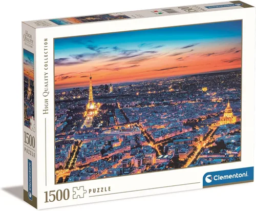 Clementoni 31815 - Rompecabezas de 1500 piezas a partir de 9 años, colorido rompecabezas para adultos con colores brillantes, juego de habilidad