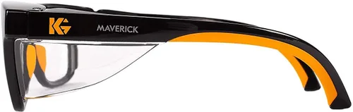 Miniatura 3 de Kleenguard Maverick Gafas de seguridad con escudos laterales integrados (3 pares)