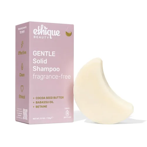 Miniatura 12 de Ethique - Professor Curl - Barra de champú para cabello rizado; define los rizos con manteca de karité, libre de plástico, vegano, sin crueldad