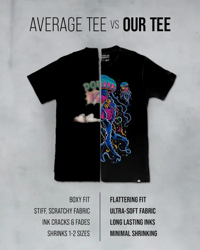 Miniatura 4 de INTO THE AM - Camisetas gráficas para hombre, ropa de estilo urbano moderno, camisetas de arte colorido, S 4XL
