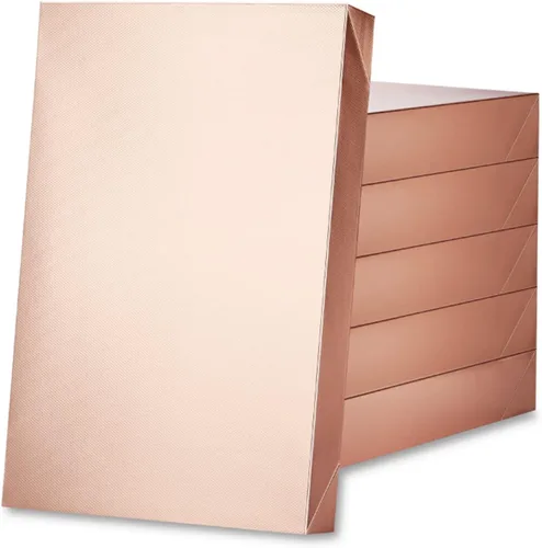 Miniatura 9 de ROSEGLD Cajas de regalo con bandas de envoltura de 9.5 x 7 x 3.5 pulgadas, cajas de regalo con tapas, cajas de regalo para dama de honor con bandas